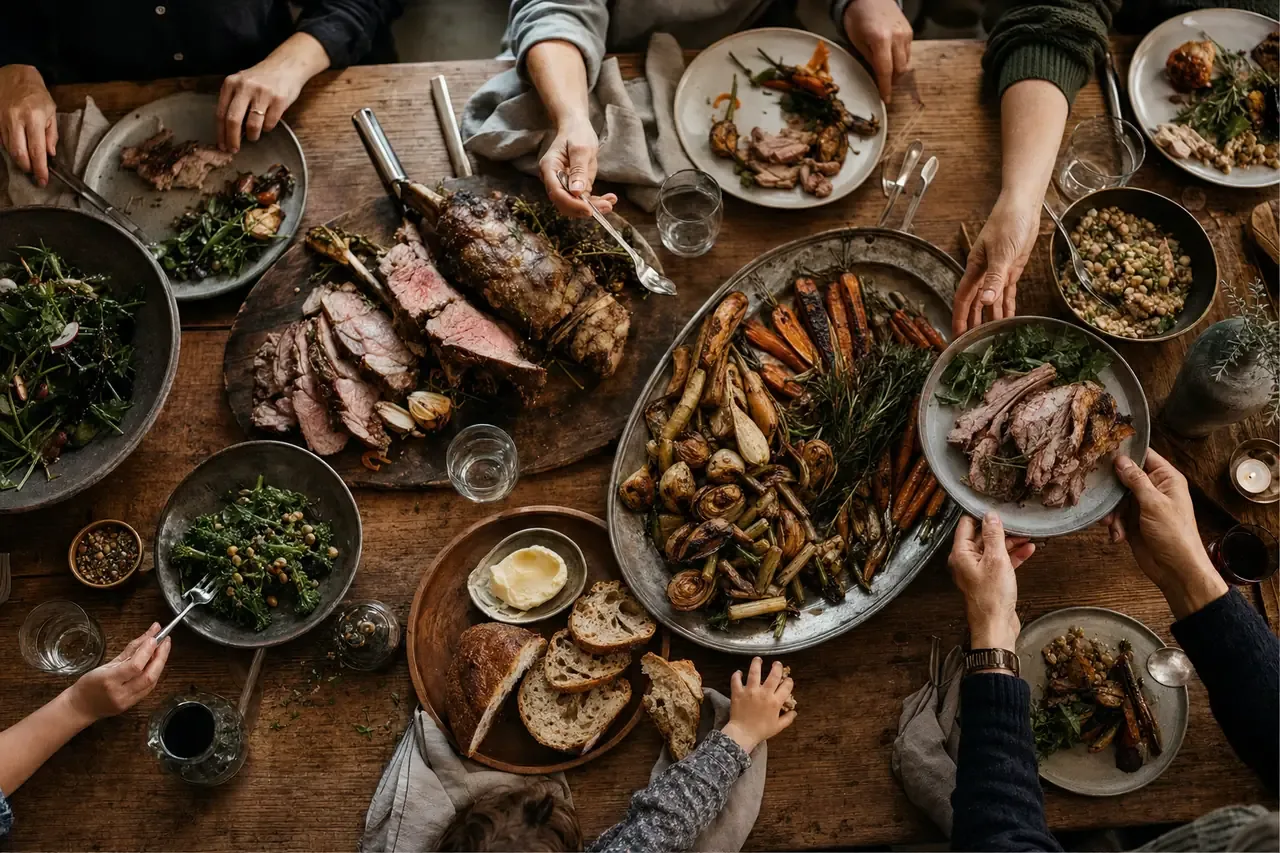 Feuer-Mittag am Sonntag: Essen für die ganze Familie